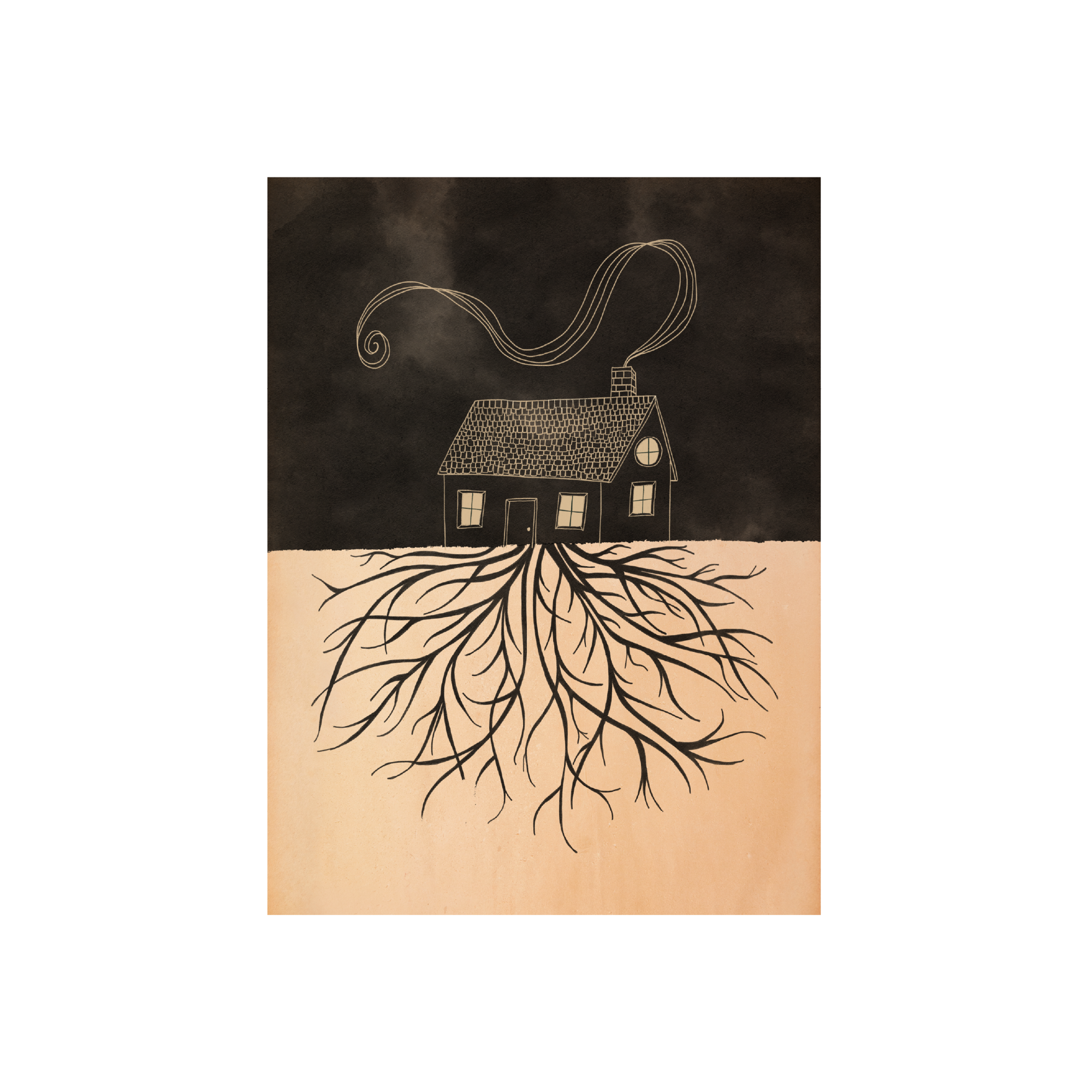 Home Art Print | Rooted