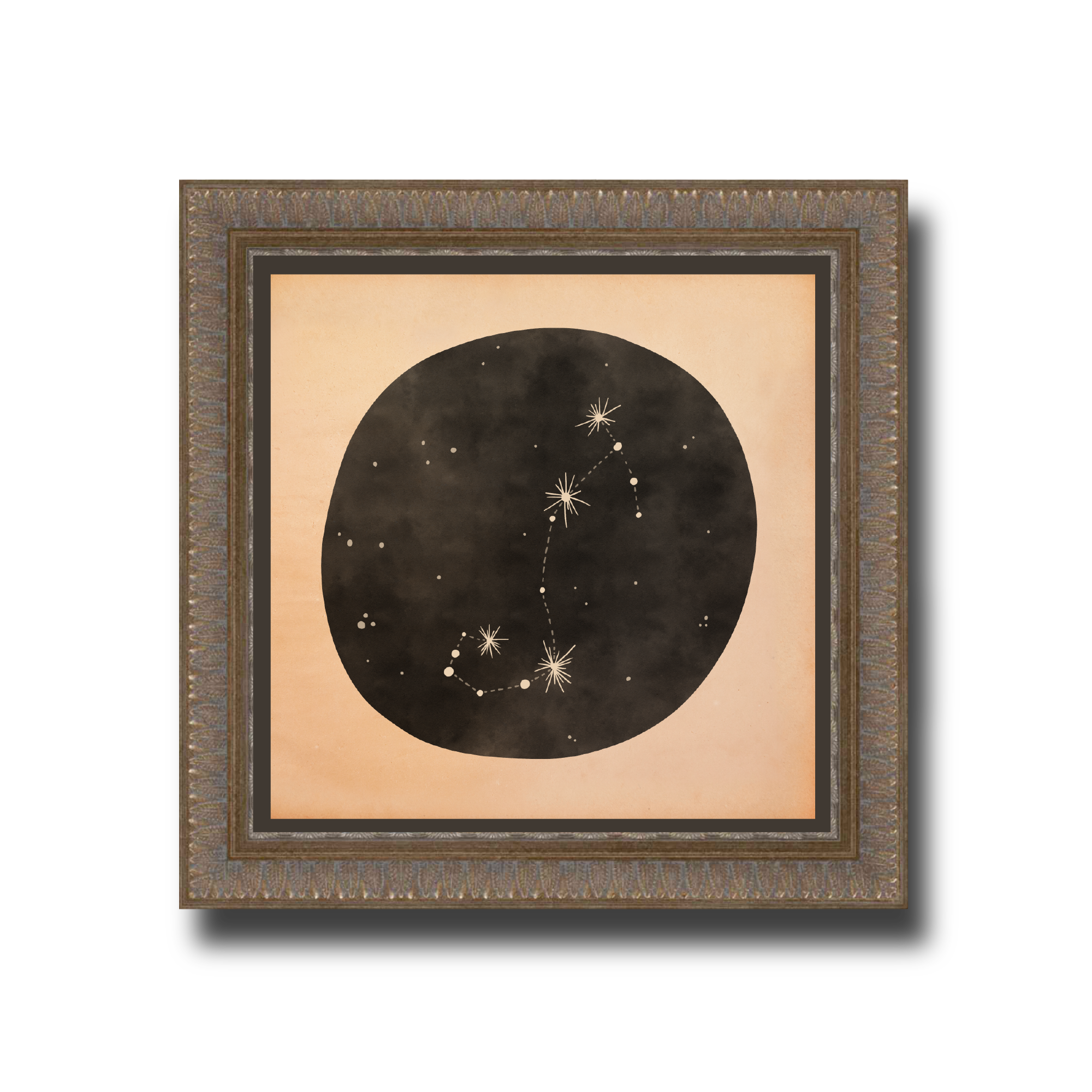 Haghaus Scorpio Constellation Framed .png
