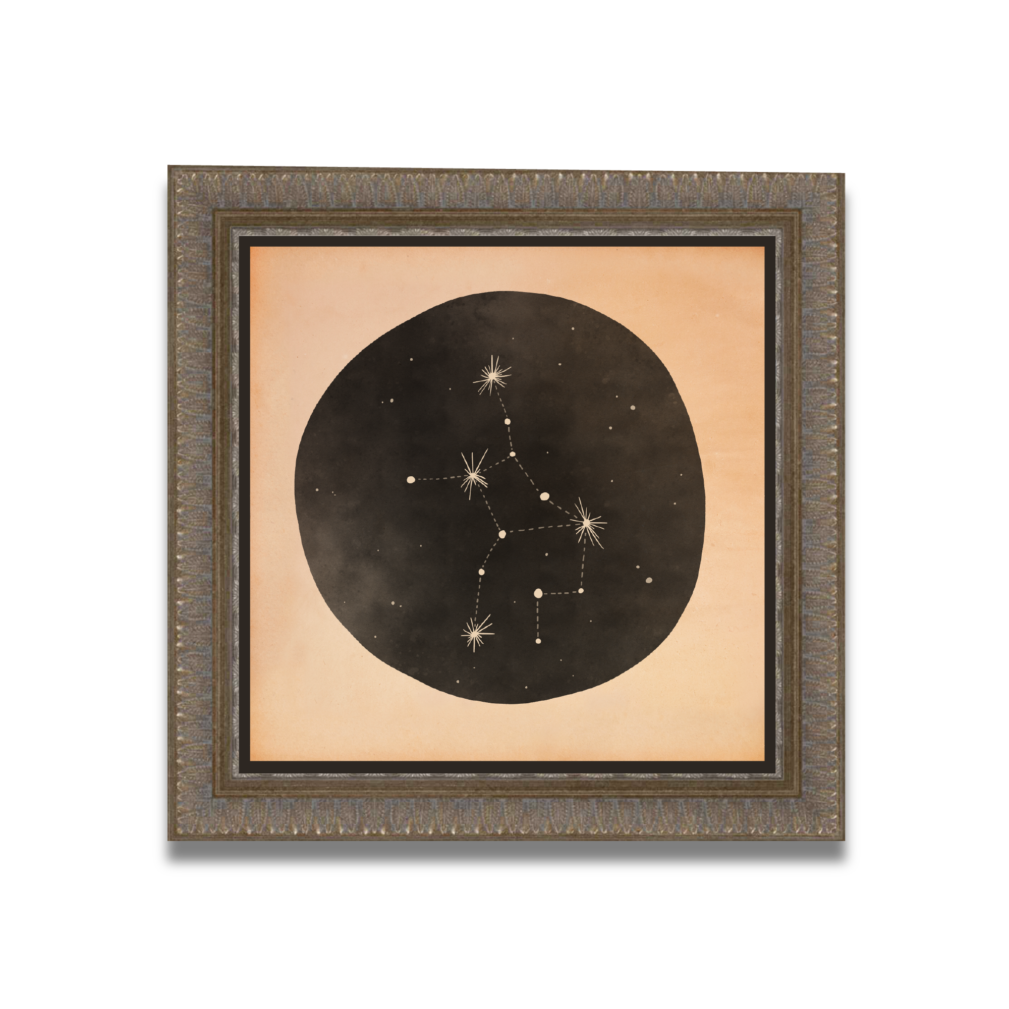 Virgo Constellation Haghaus Framed.png