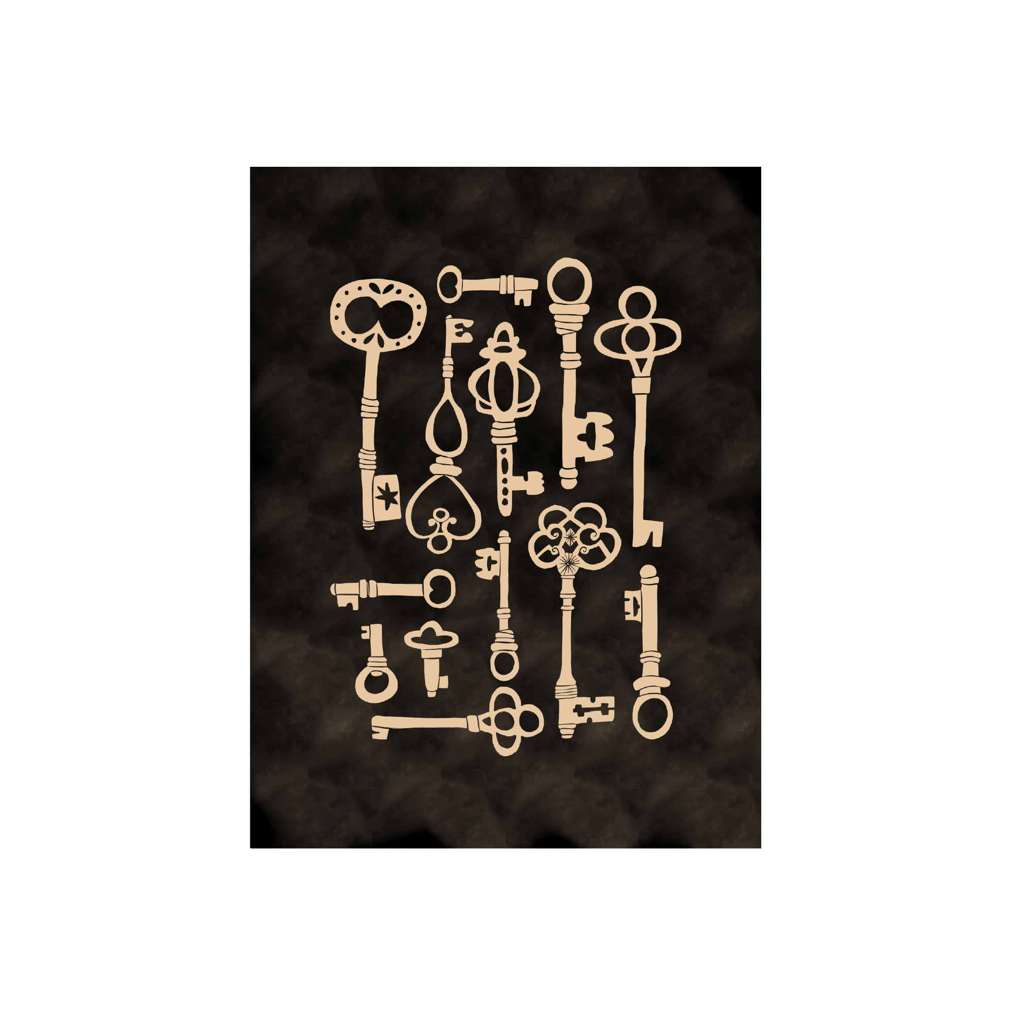 Skeleton Keys Art Print | Access