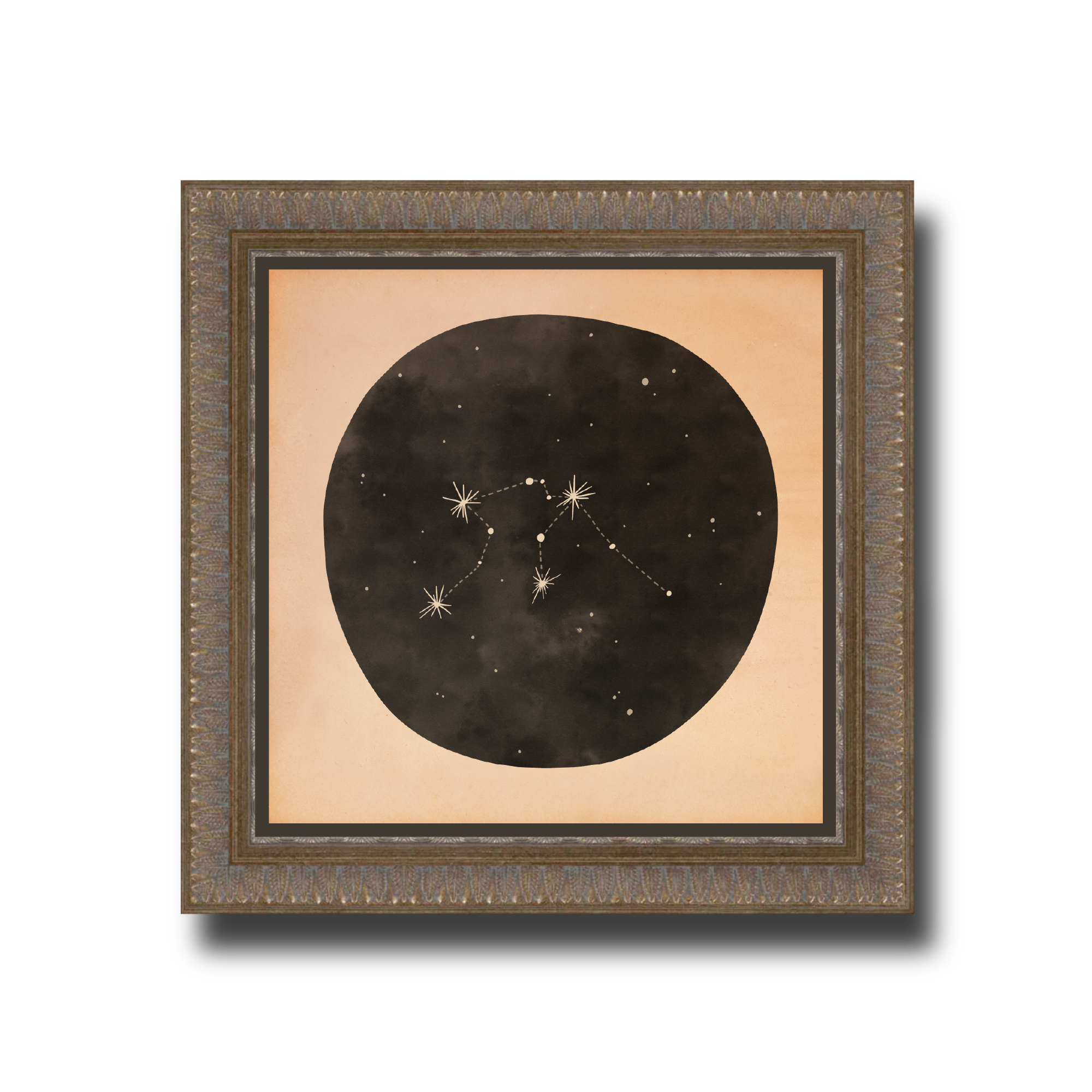 Haghaus Aquarius Constellation Framed .png