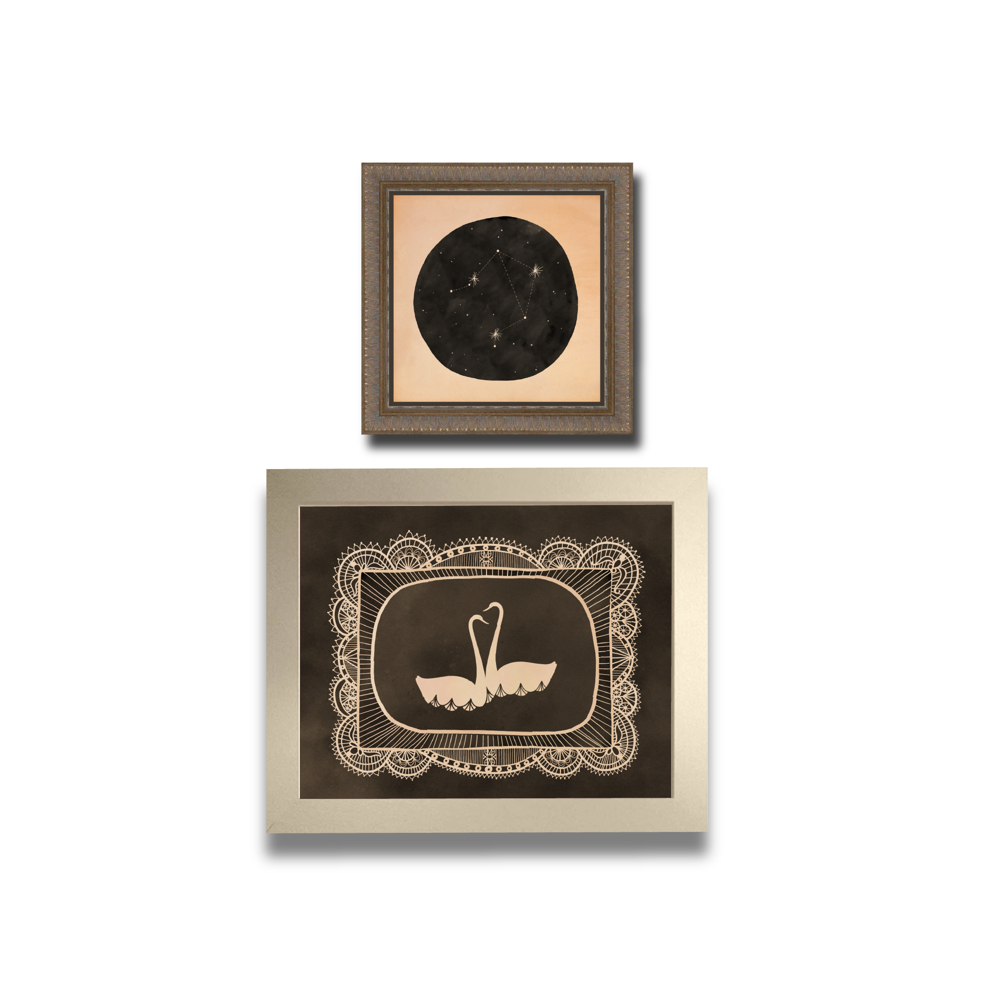 Haghaus Libra Constellation Better Together swans libra .png