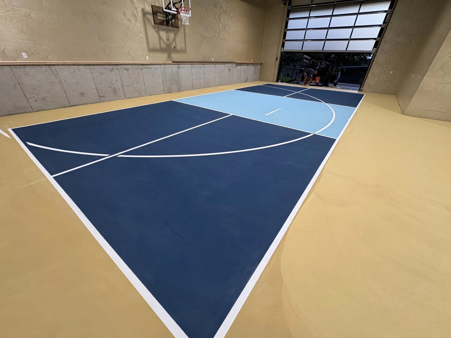 Basketball Court Painting