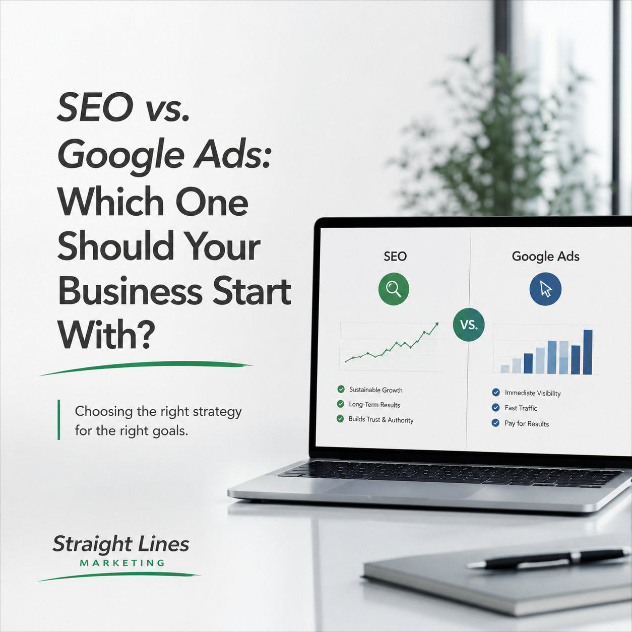 SEO vs. Google Ads: Which One Should Your Business Start With?