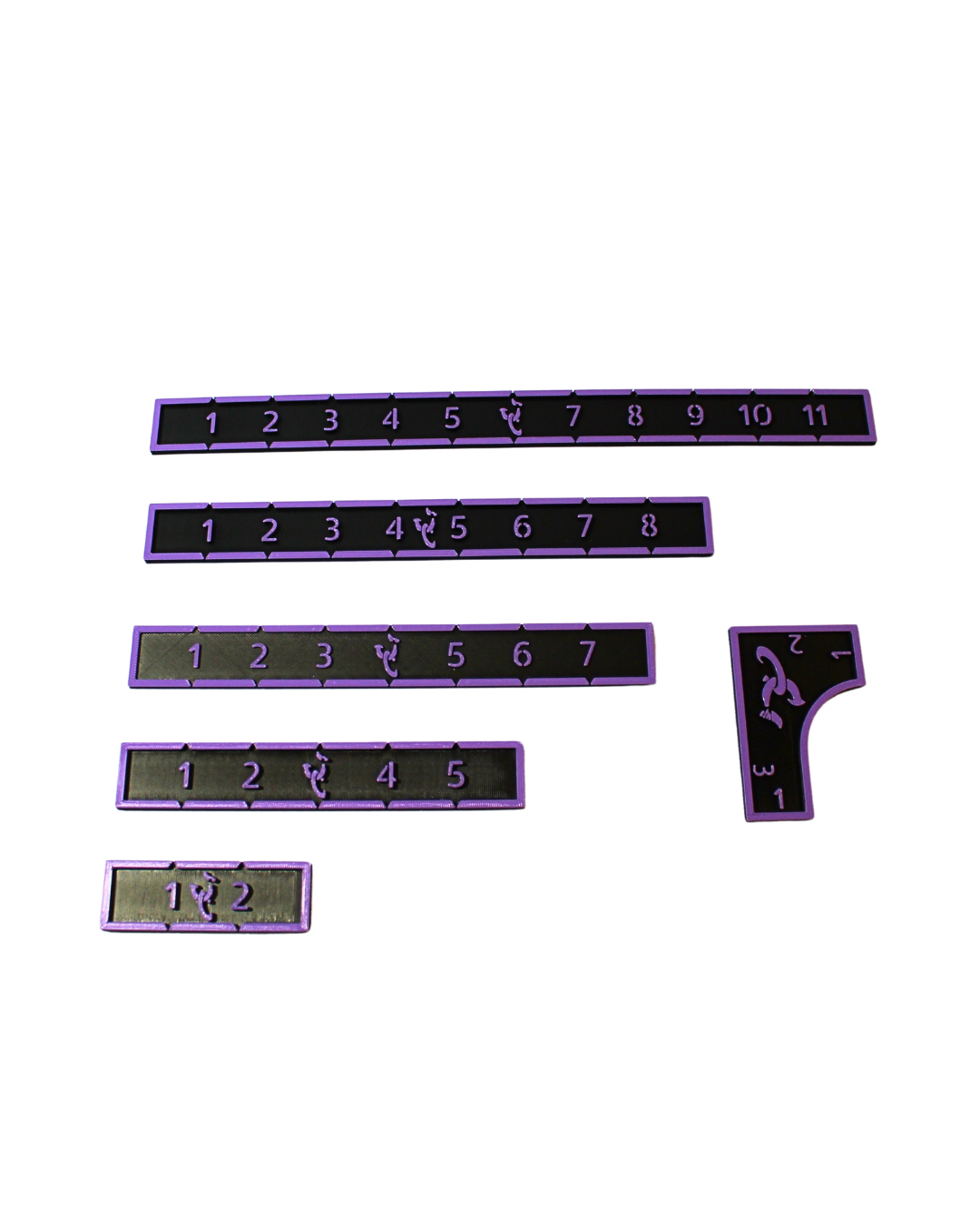 6pc Ruler Set