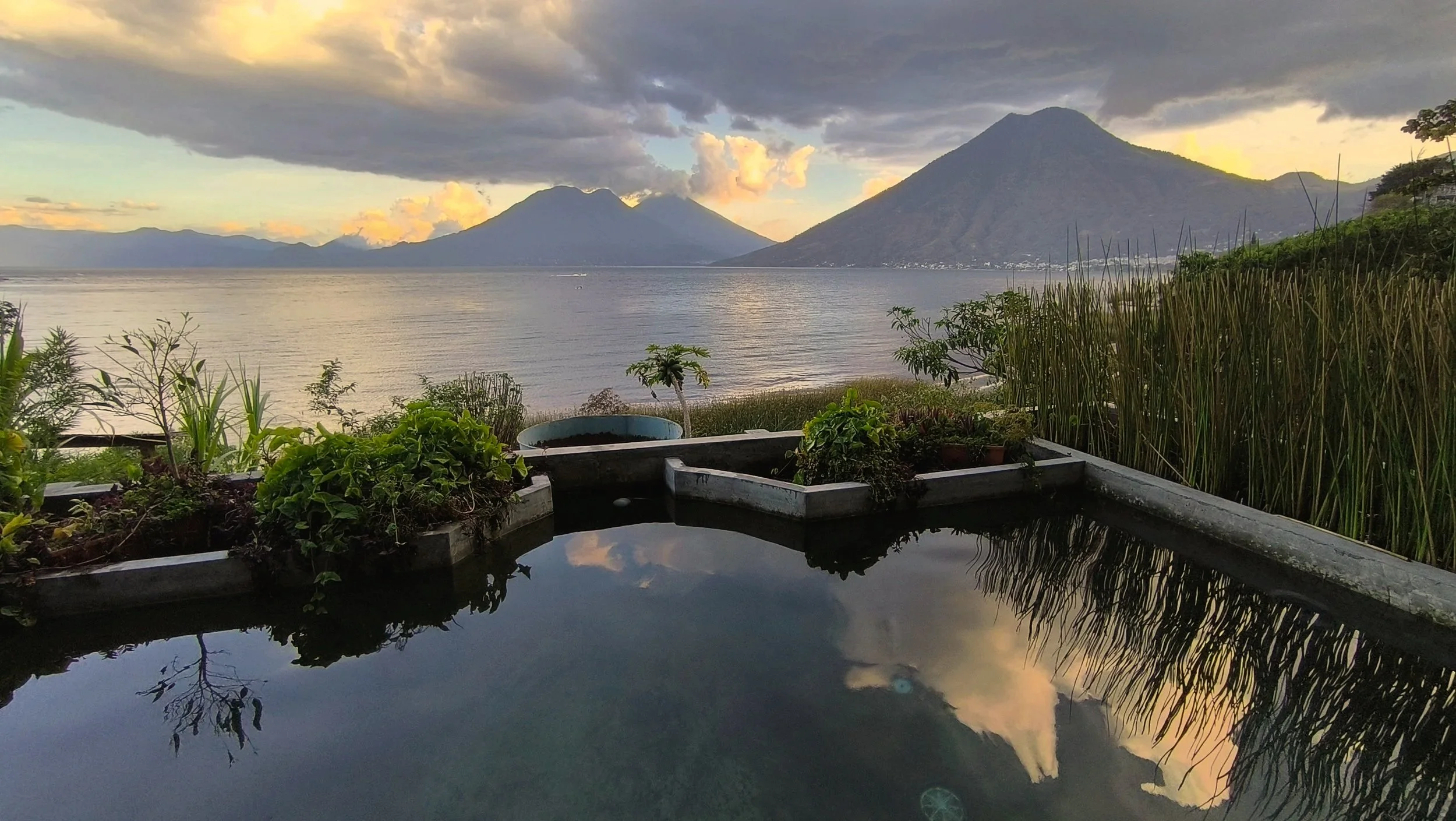 spa lake atitlan biopool