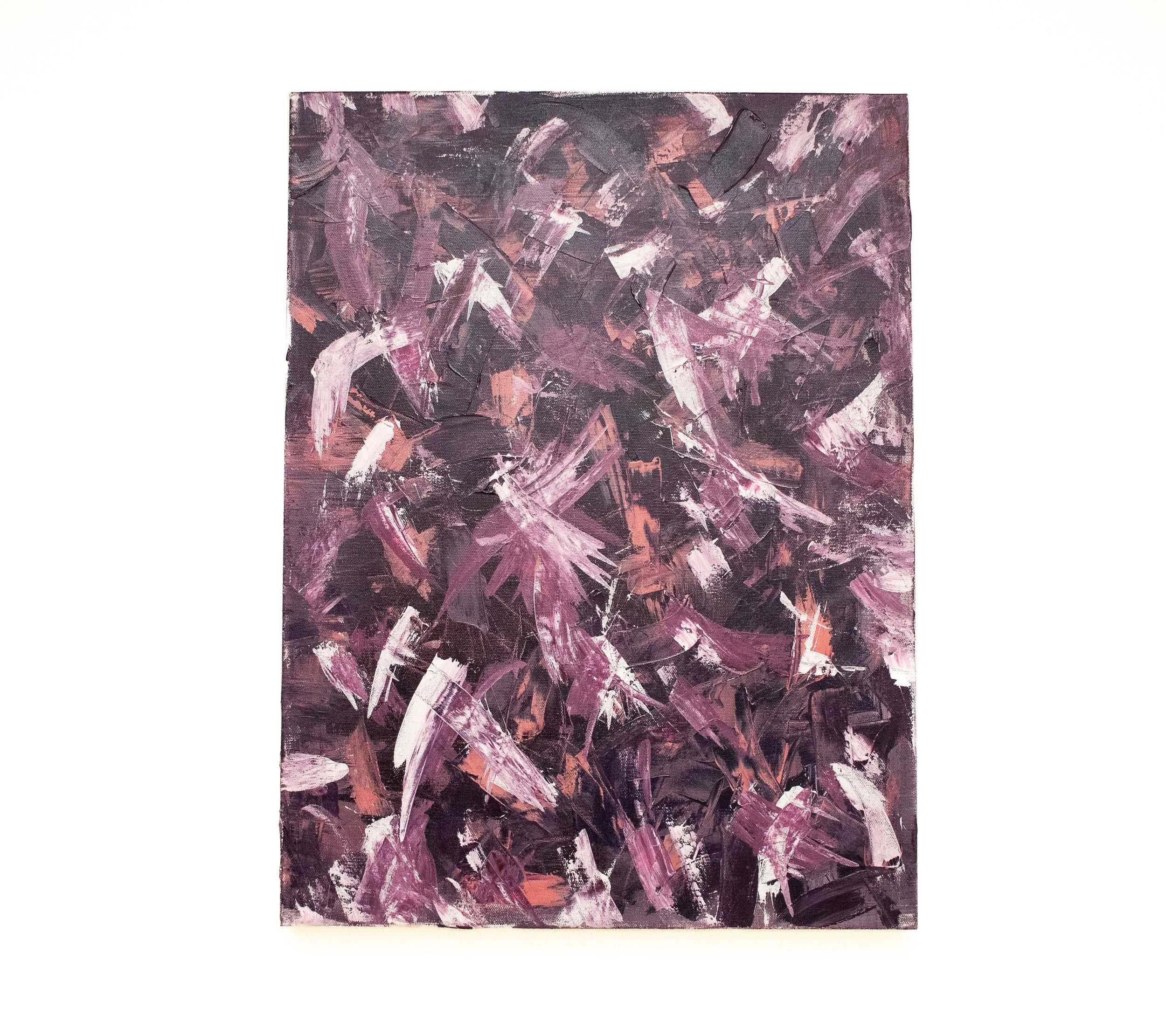 "Moonlight Plum" 2/26 
Acrylic on Canvas 24" x 18"