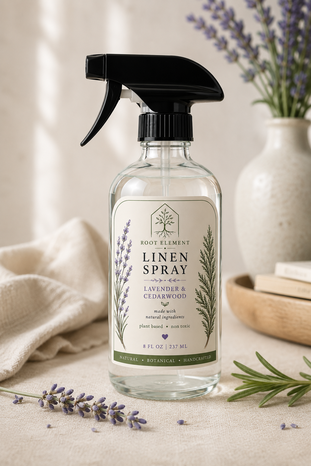 Lavender & Cedarwood Linen Spray