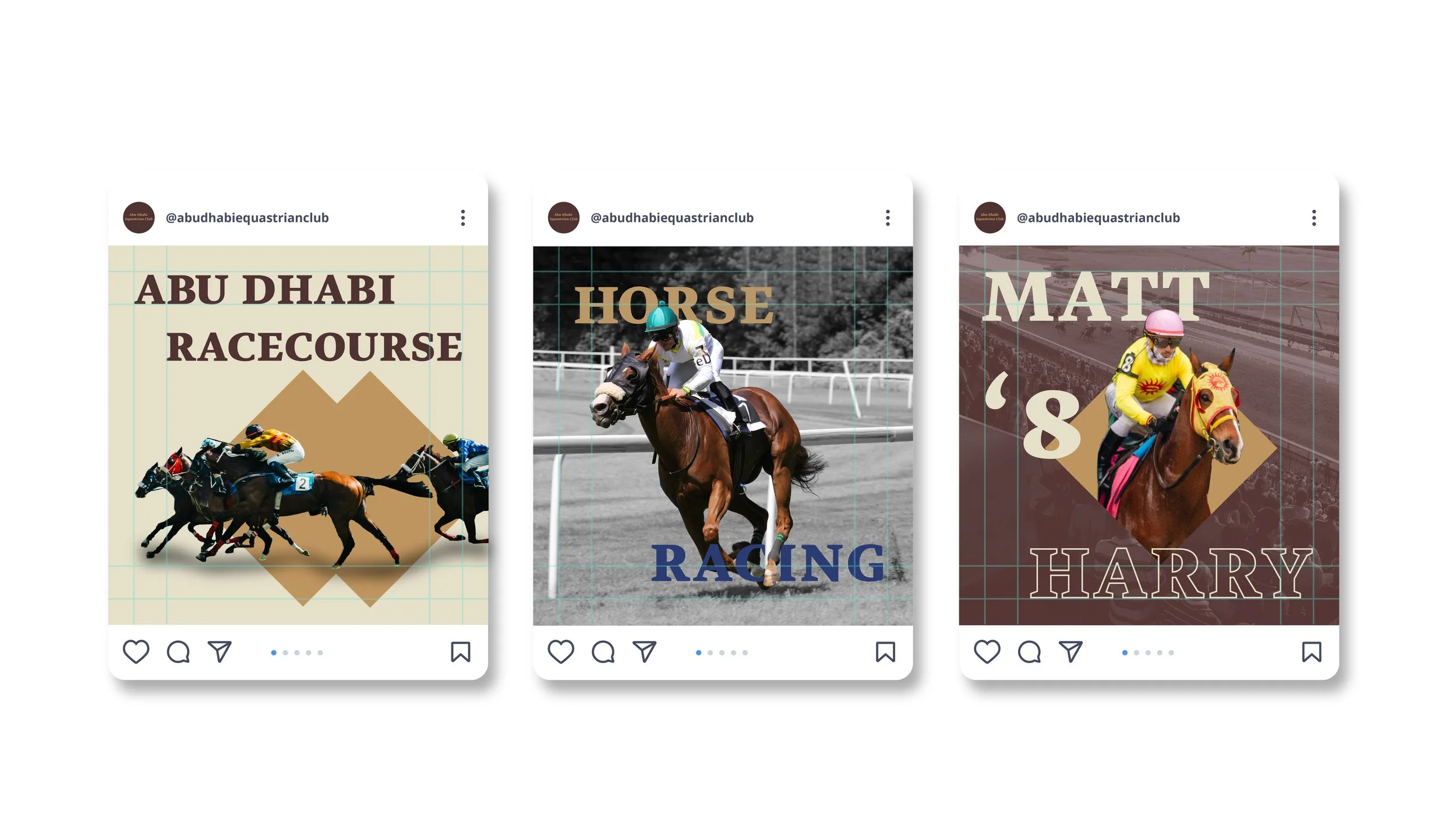 Abu Dhabi Equestrian Club Rebrand Social Set