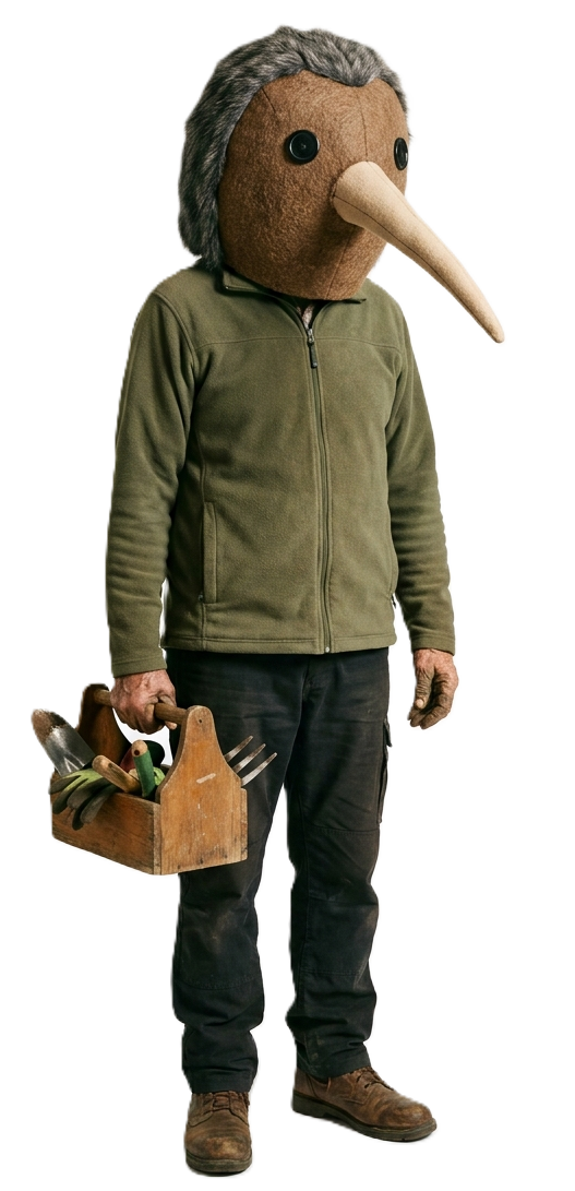 Craig is a retired tradesperson in Palmerston North who actively volunteers to maintain local public spaces and infrastructure. 

Valuing superannuation stability, civility, and everyday practicality, he avoids ideological conflicts. 

He focuses on 
