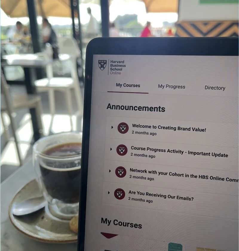 Harvard course studying