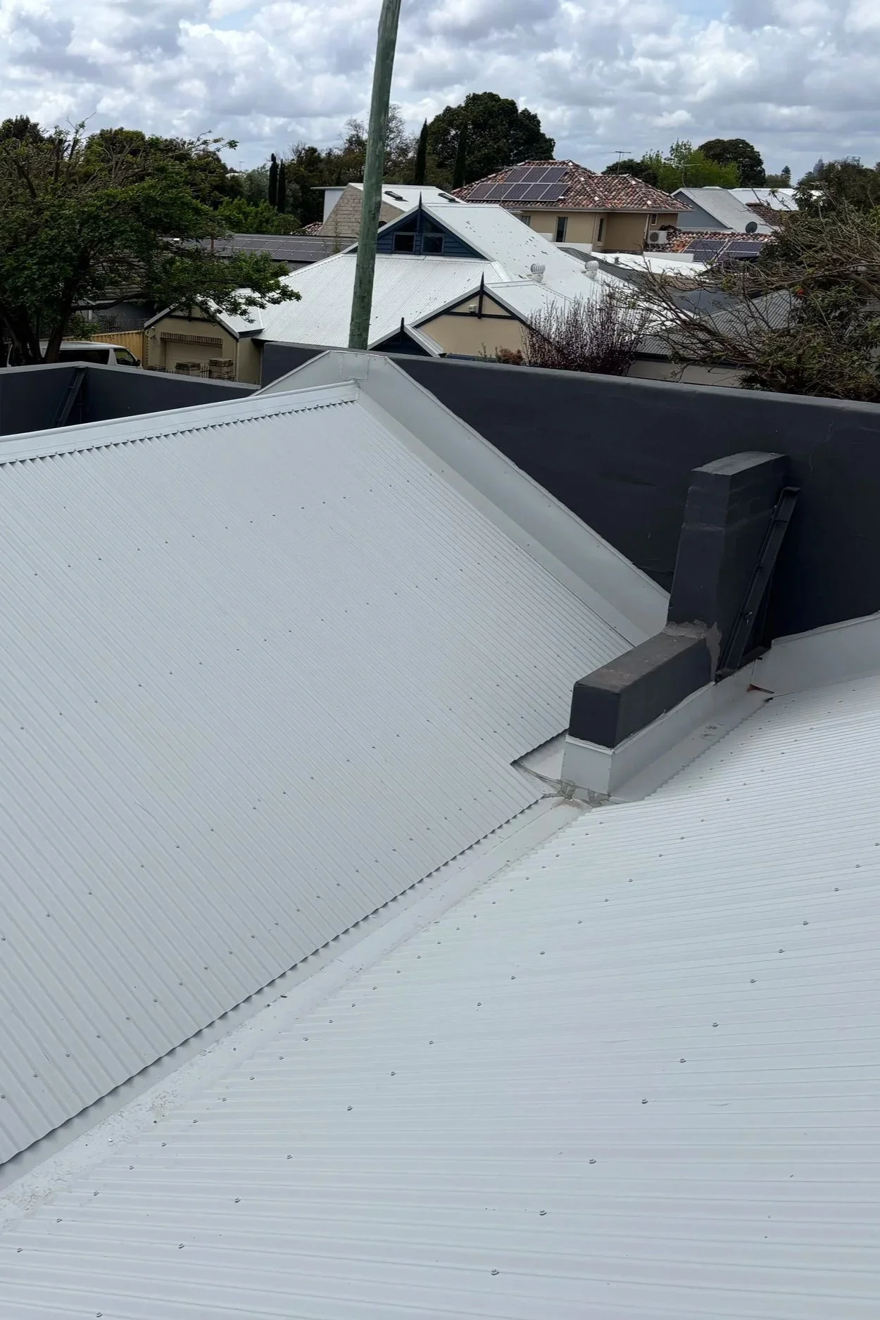 Claremont re roof