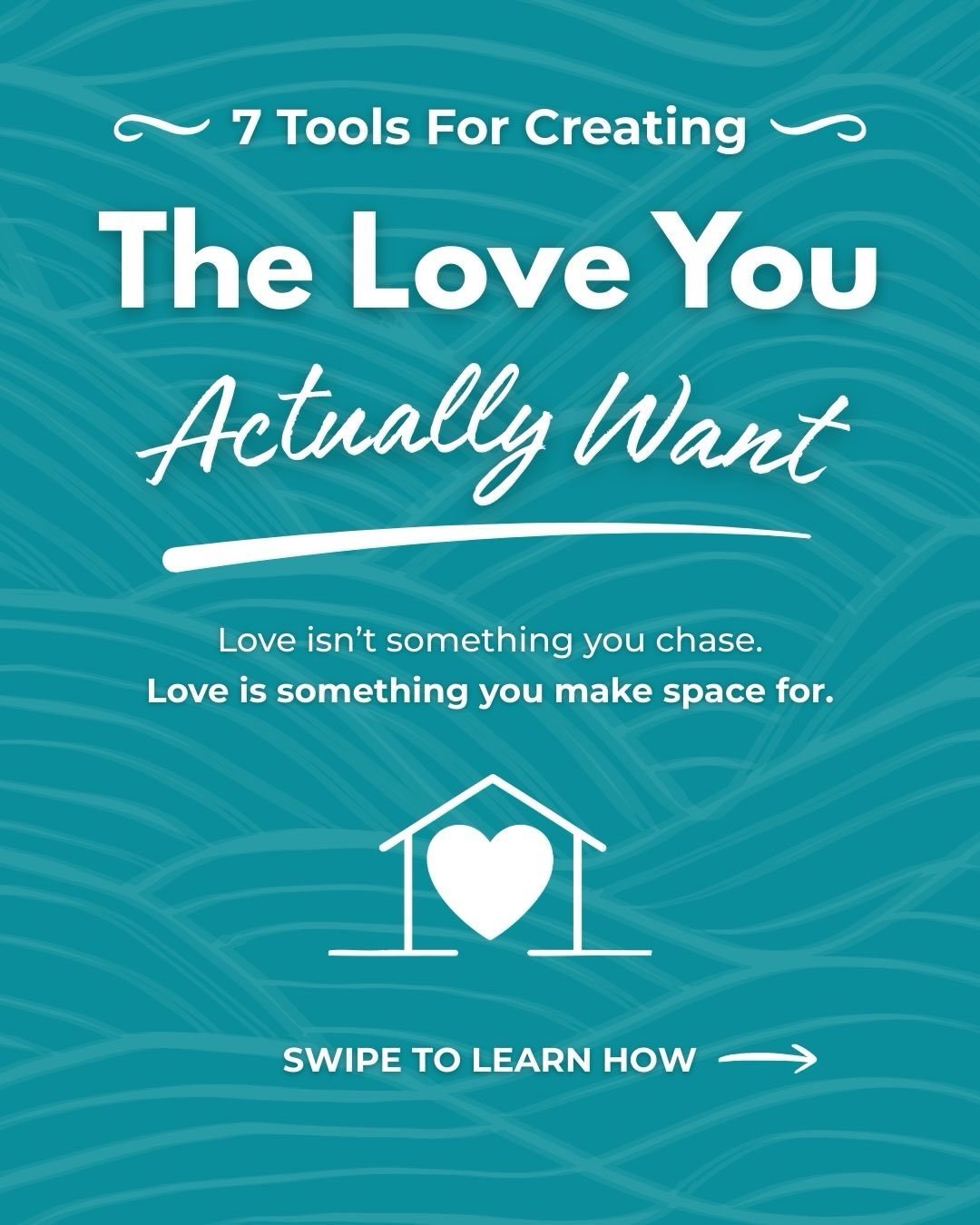 The Making Space for Love Framework

You can create the relationships and love you want &mdash; by starting with the relationship you have with yourself.

These 7 tools help you build deeper relationships with yourself, how you date, and how you part