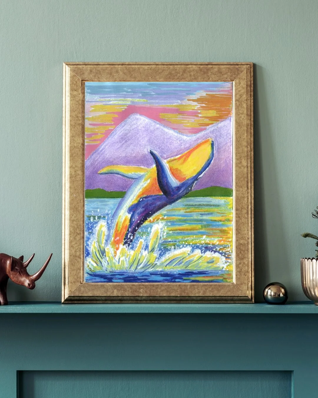 Breaching Whale | Original | Beauty of Freedom Series