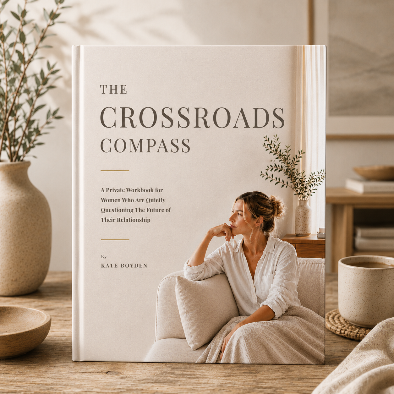 Crossroads Compass™ workbook and online program for women navigating relationship uncertainty by Kate Boyden