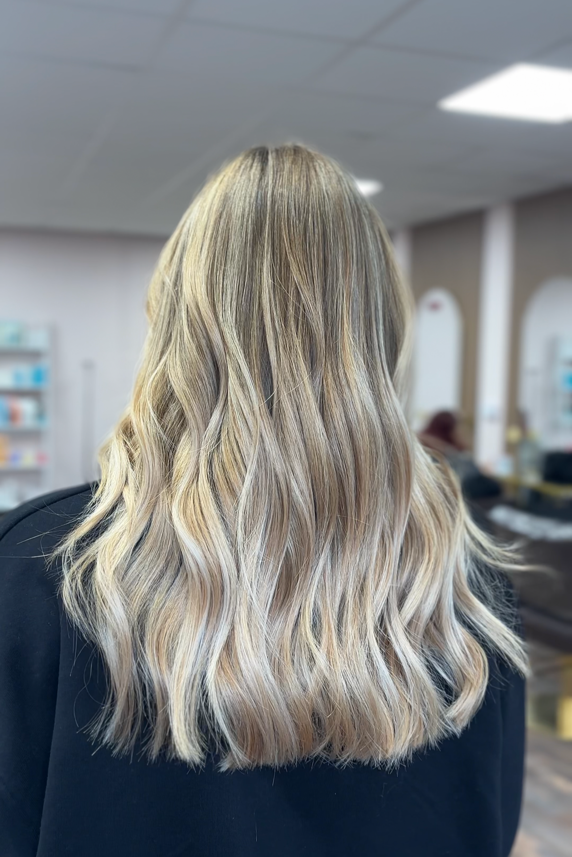 Balayage, wet balayage, toner