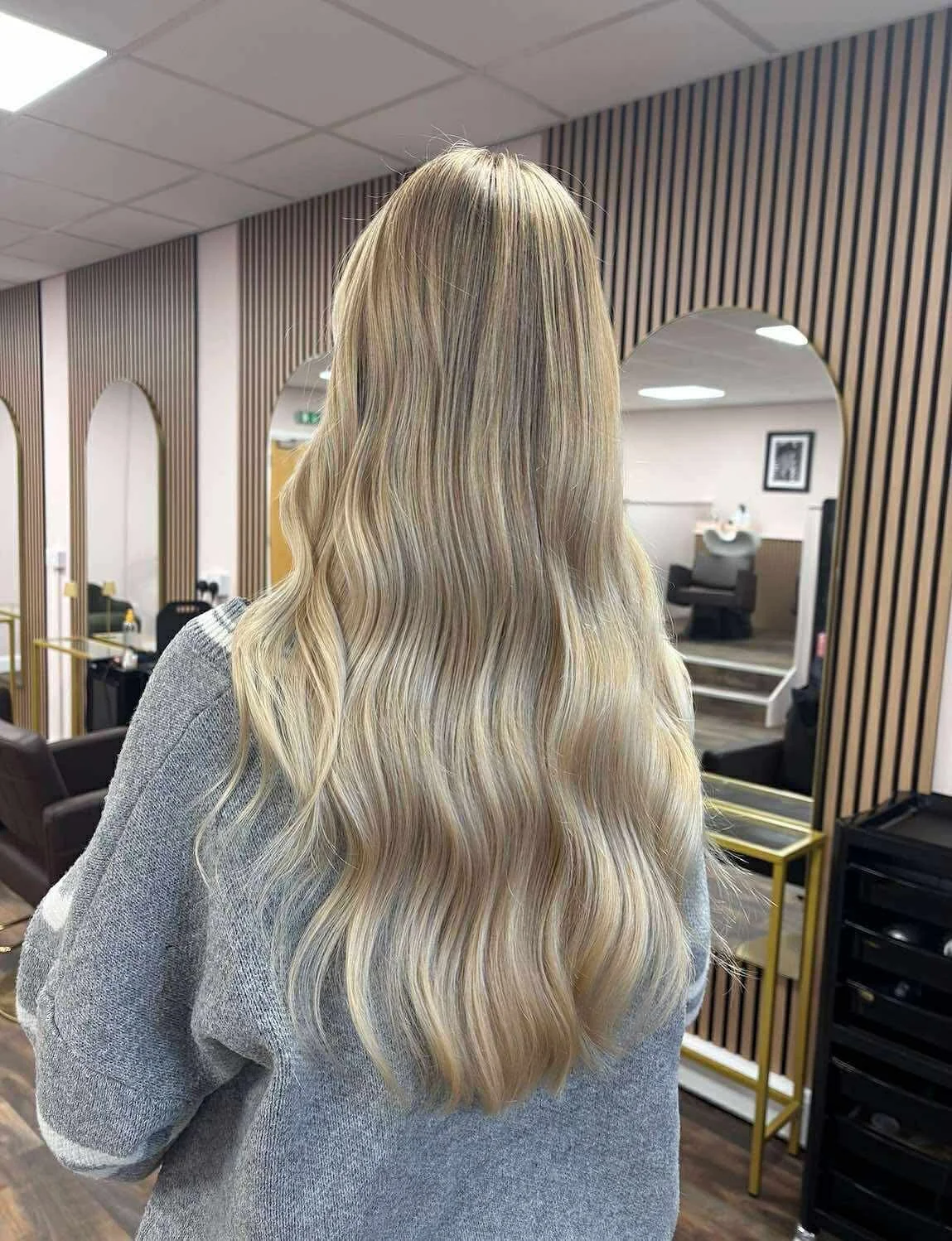 balayage, toner