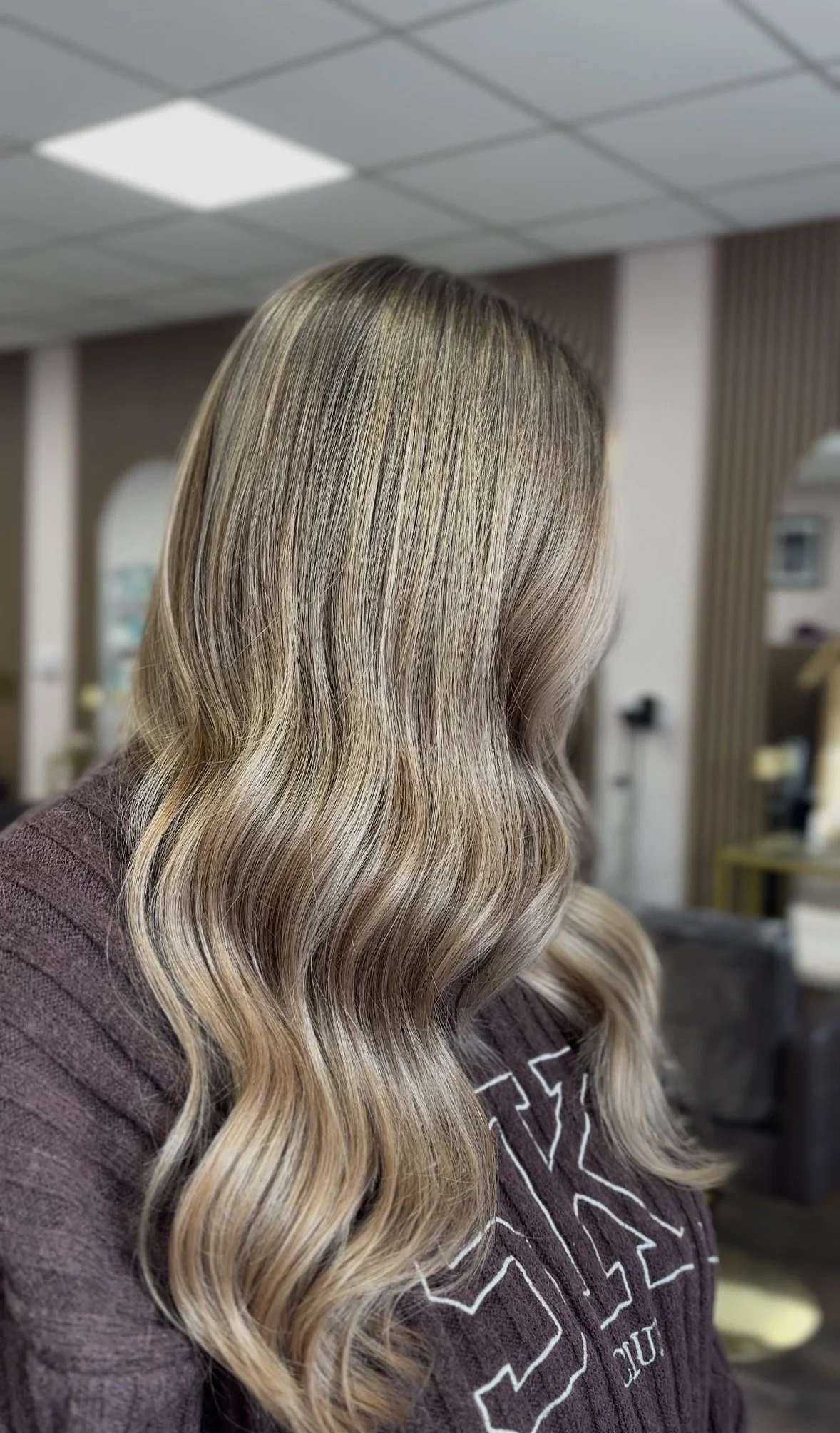 balayage, toner