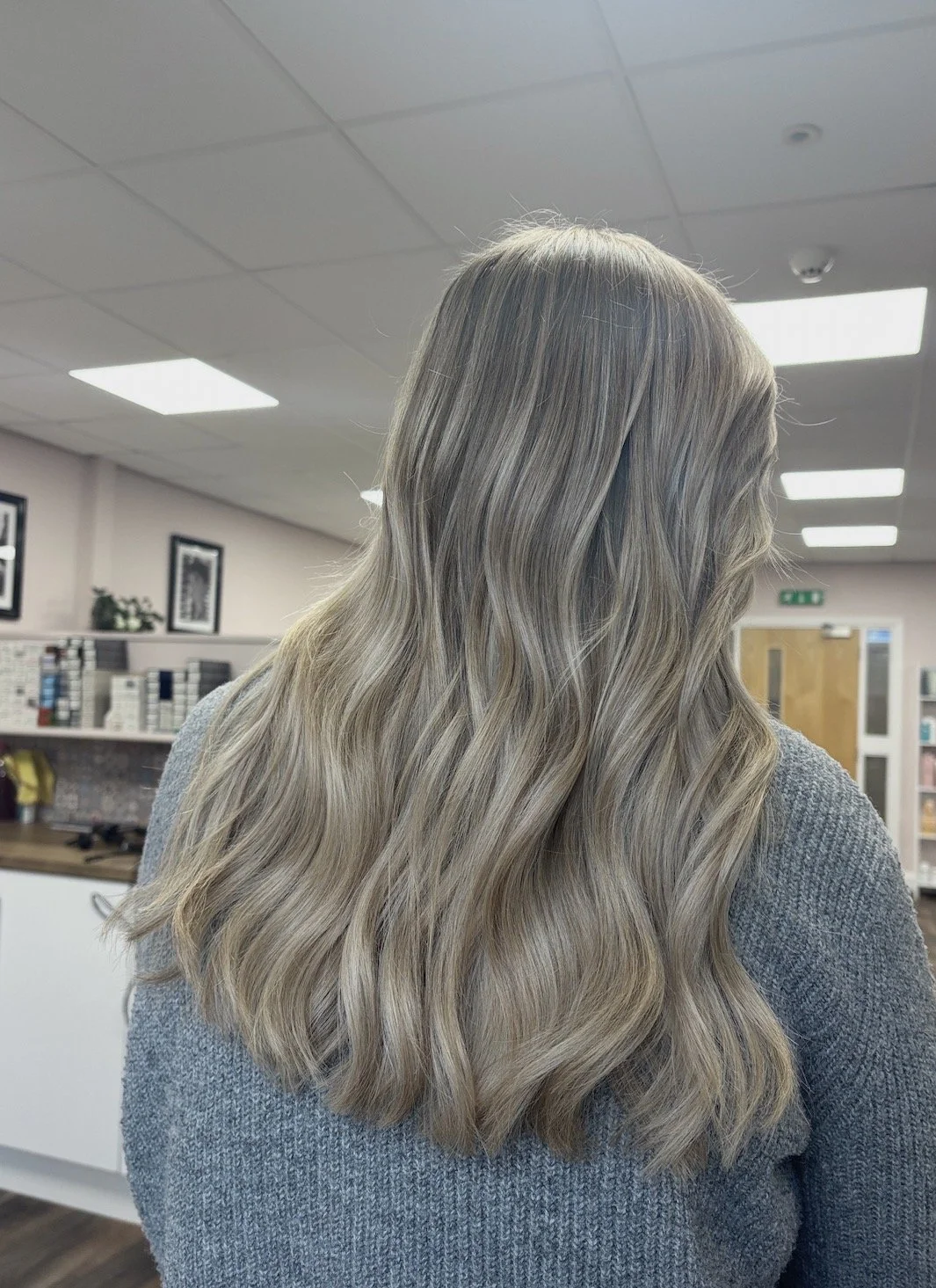 balayage, toner