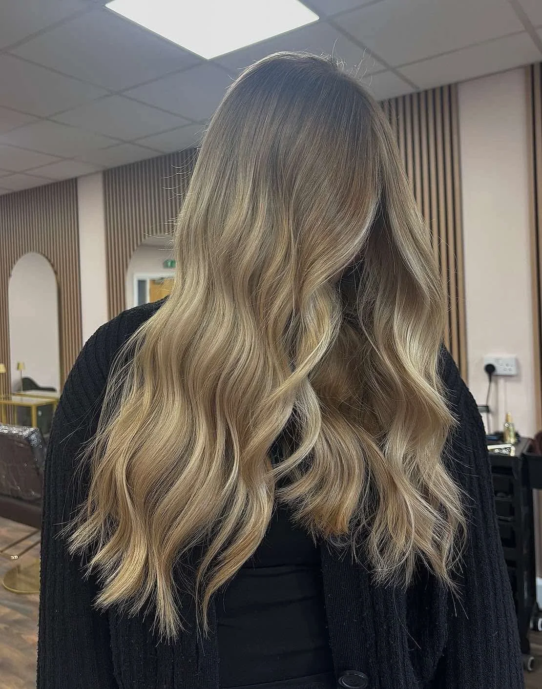 balayage, toner
