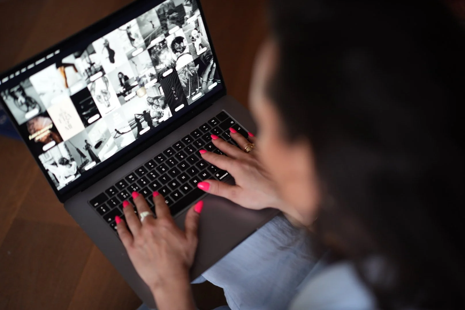 Creating into existence. We're working with vision boards and visualizations to bring your desires into existence. 