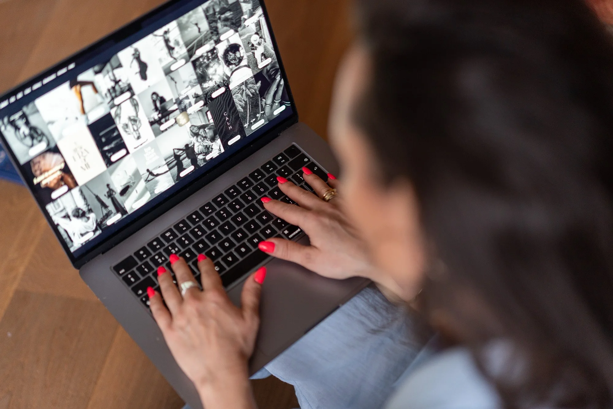 Creating into existence. We're working with vision boards and visualizations to bring your desires into existence. 