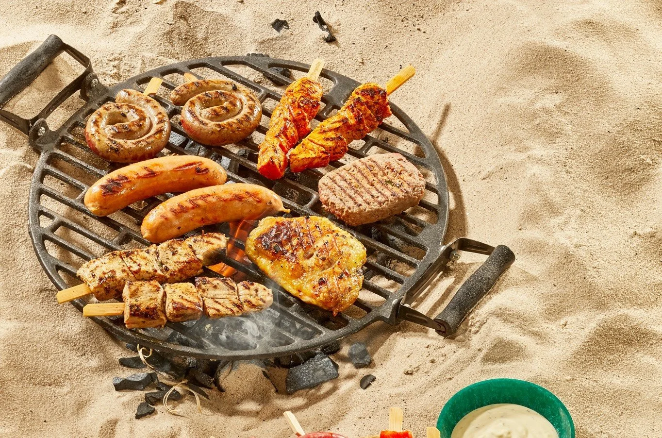 Barbecue pakket 'Badstrand de luxe'