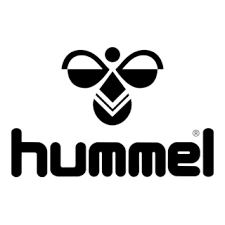 Hummel logo med en hummehøne over teksten 'hummel'