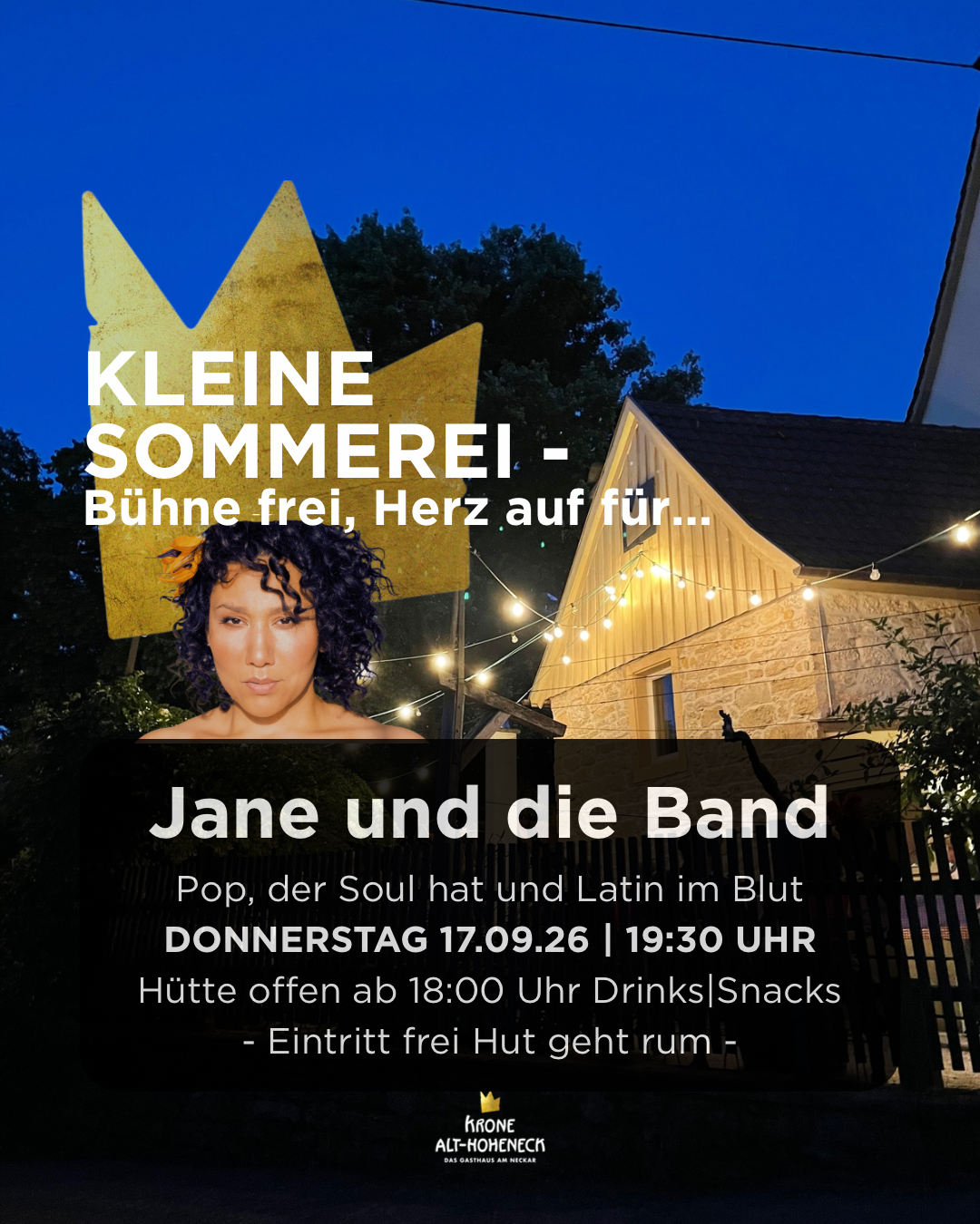 Kleine Sommerei- Jane und die Band