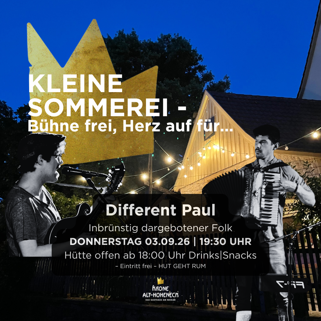 Kleine Sommerei- Different Paul