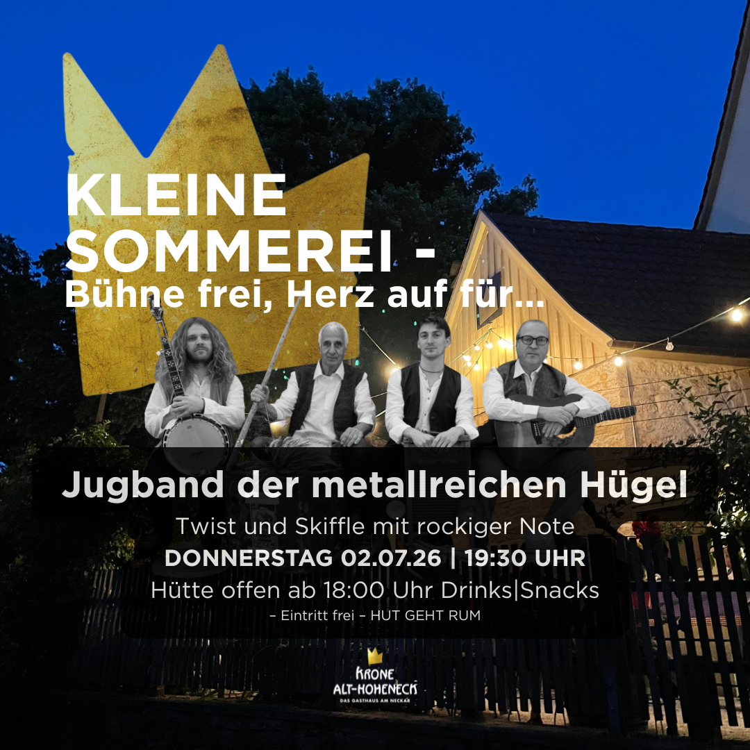 Kleine Sommerei- Jugband der metallreichen Hügel
