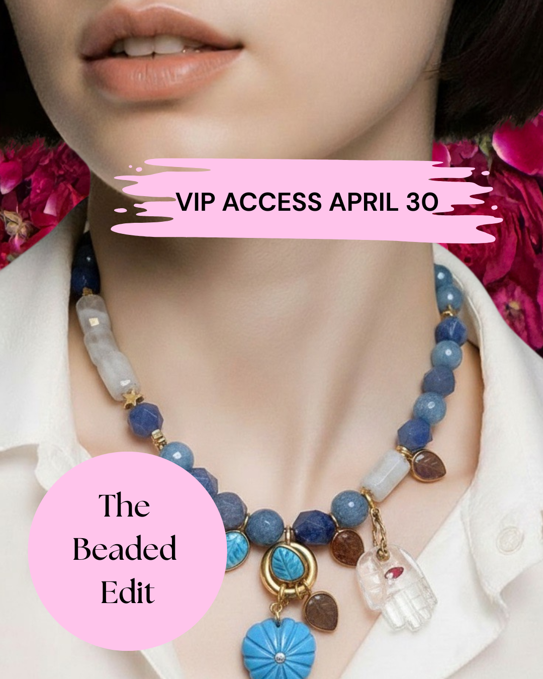 The Beaded Edit
Hand-beaded colour studies — loved-up compositions of colour and energy.
Born for layering and amping up the everyday.