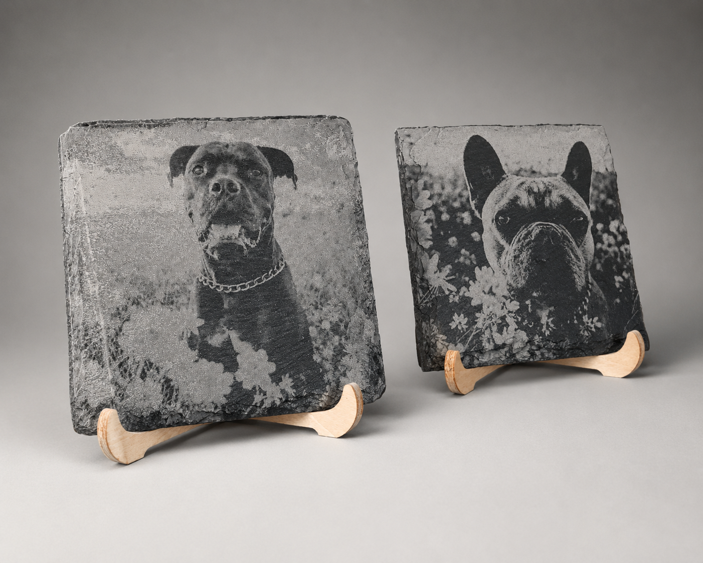 Fotogravur Schiefer personalisiert mit Hunden.png
