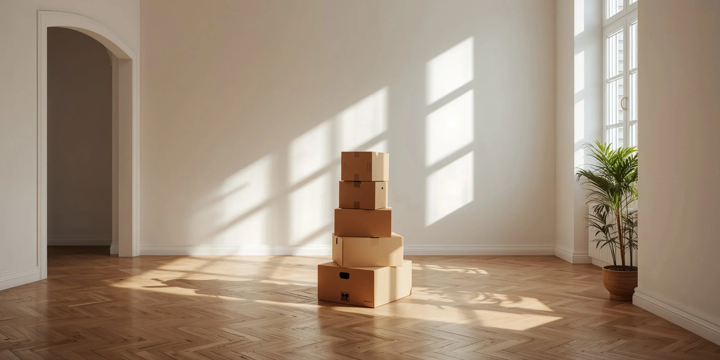 Refined home interior representing the personalised relocation and estate clearing planning process