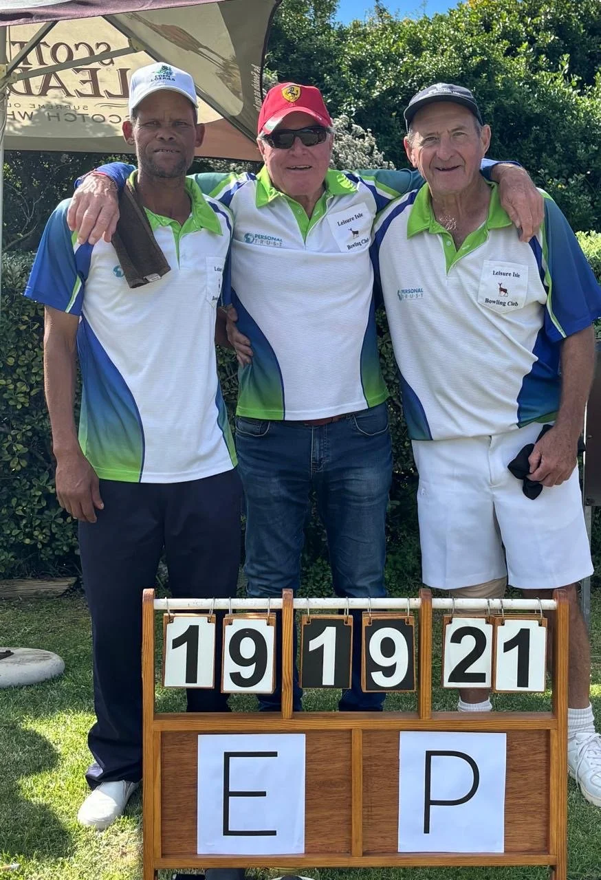 Congratulations Peter Ralph - Leisure Isle Bowling Club's Men's Singles Club Champion!