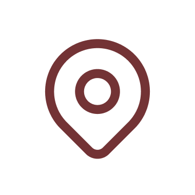 Map location icon with a circular pin design.