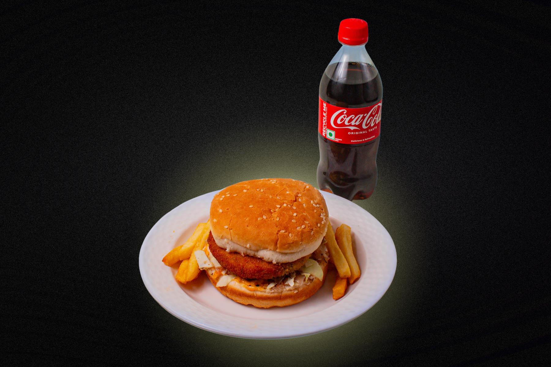 Classic Veg Burger Meal Combo