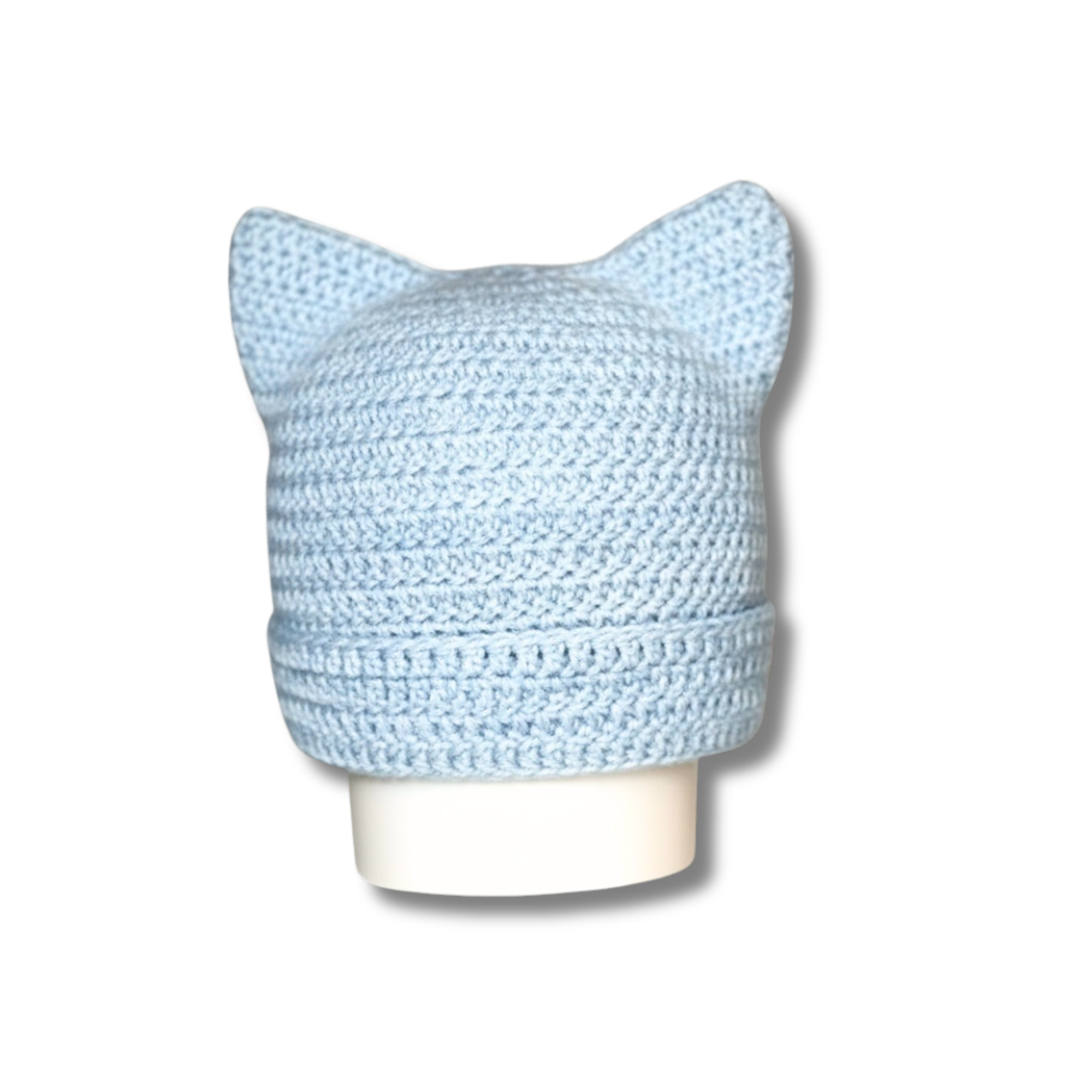 ⭐ Handmade Crochet Cat Ear Beanie — Cozy, Cute & Limited Edition