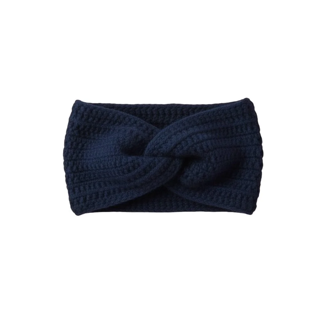 Handmade Chunky Knit Winter Ear Warmers — Cozy Headband Accessory