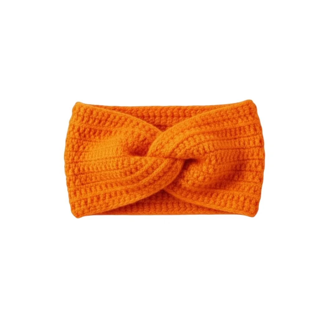 Handmade Chunky Knit Winter Ear Warmers — Cozy Headband Accessory