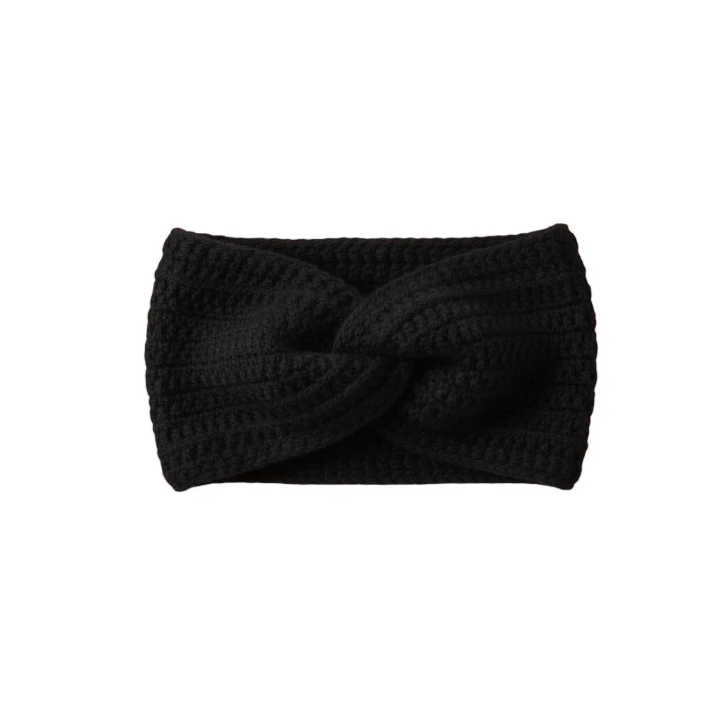 Handmade Chunky Knit Winter Ear Warmers — Cozy Headband Accessory