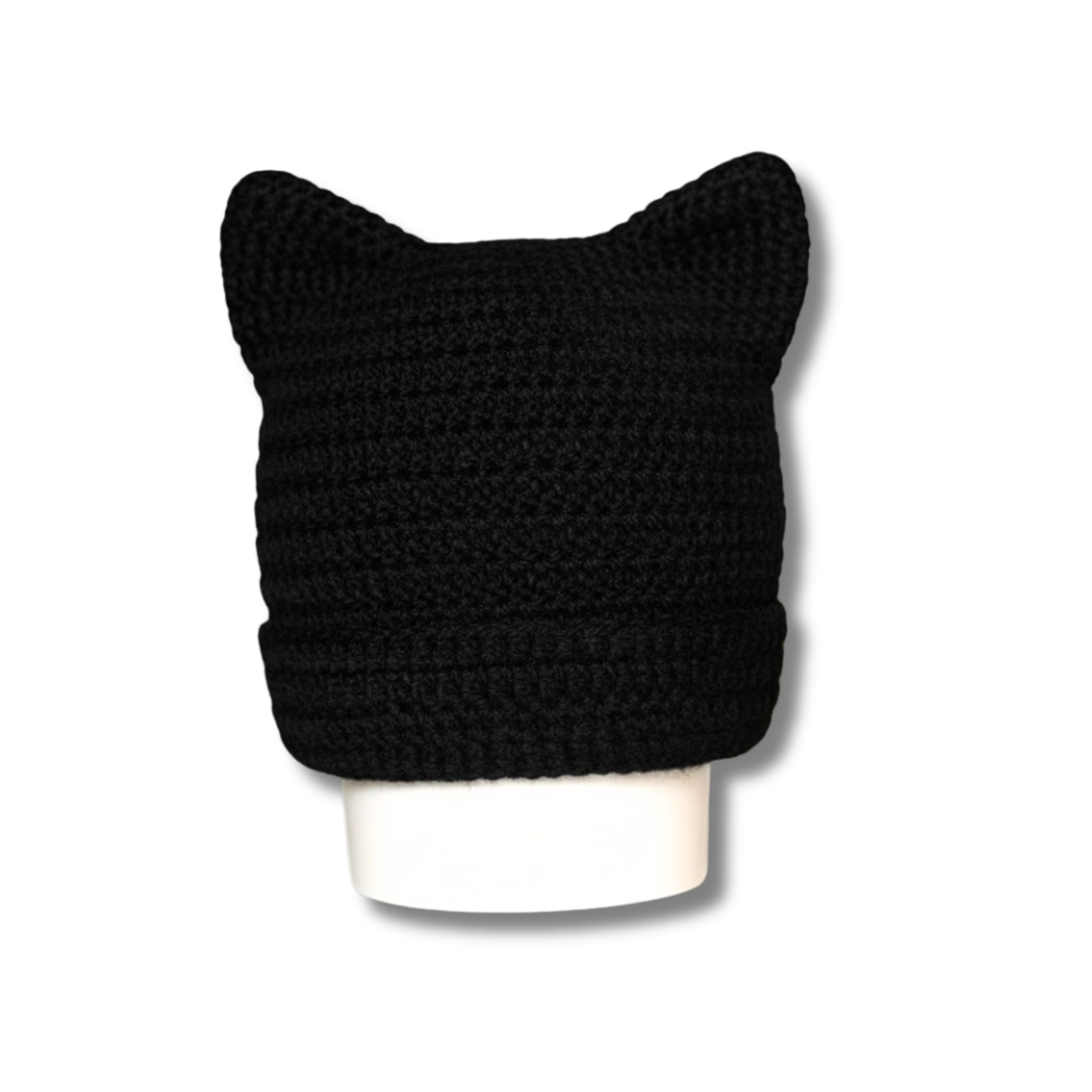 ⭐ Handmade Crochet Cat Ear Beanie — Cozy, Cute & Limited Edition