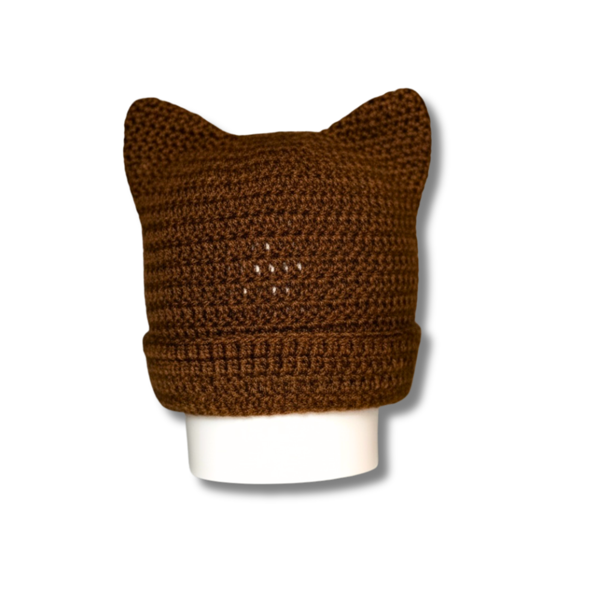 ⭐ Handmade Crochet Cat Ear Beanie — Cozy, Cute & Limited Edition