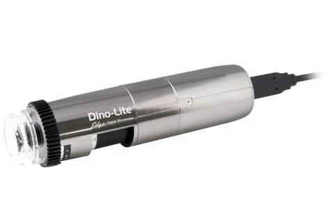 Dino‑Lite digitalt inspeksjonsmikroskop med lang arbeidsavstand.