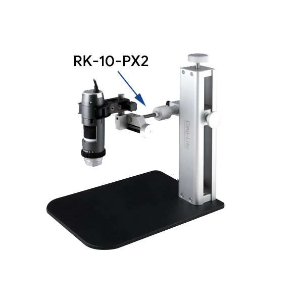 Dino-Lite RK-10PX2 XY-posisjoneringsarm – presis X/Y-bevegelse for elektronikk og finmekanikk