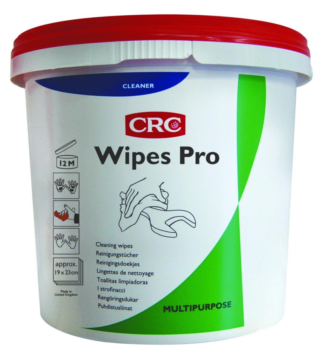 CRC Wipes PRO – Rengjøringsservietter