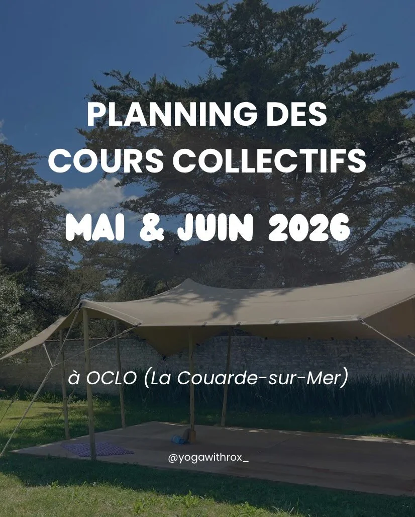 &Agrave; vos agendas 🗓️

Retrouvez dans ce post toutes les dates des cours de yoga organis&eacute;s en mai et juin &agrave; OCLO 🌿

Ce projet est tout r&eacute;cent (l&rsquo;espace de pratique a &eacute;t&eacute; inaugur&eacute; le 10 mai dernier ?