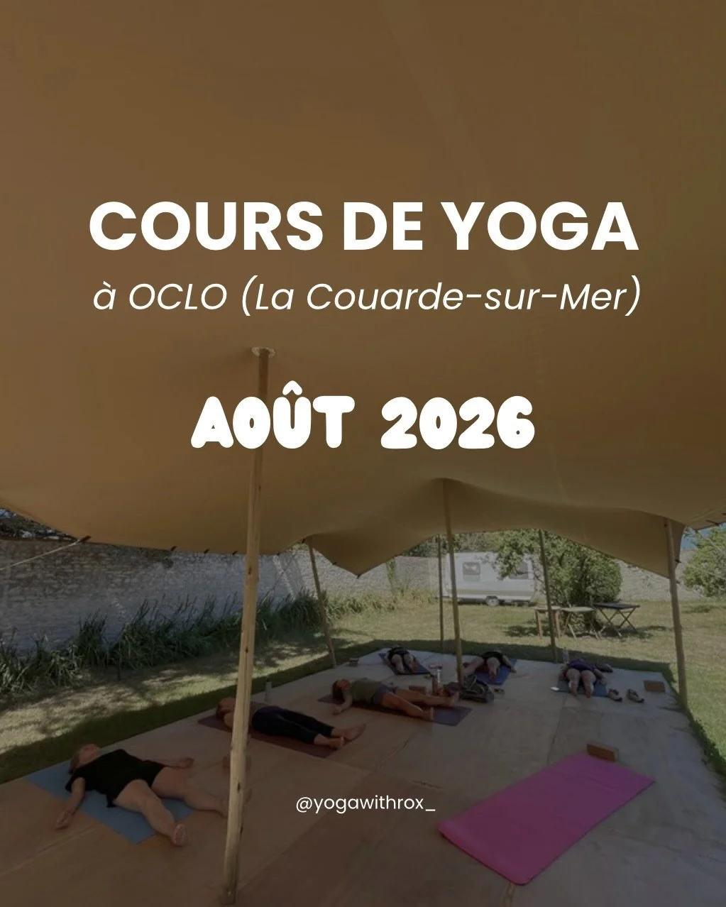 Planning des cours collectifs - ao&ucirc;t 🧘🏼&zwj;♀️&nbsp;

Comme au mois de juillet, deux cours de yoga seront propos&eacute;s chaque semaine &agrave; OCLO : le mardi midi et le dimanche matin ✨

L&rsquo;occasion de venir pratiquer dans un cadre i