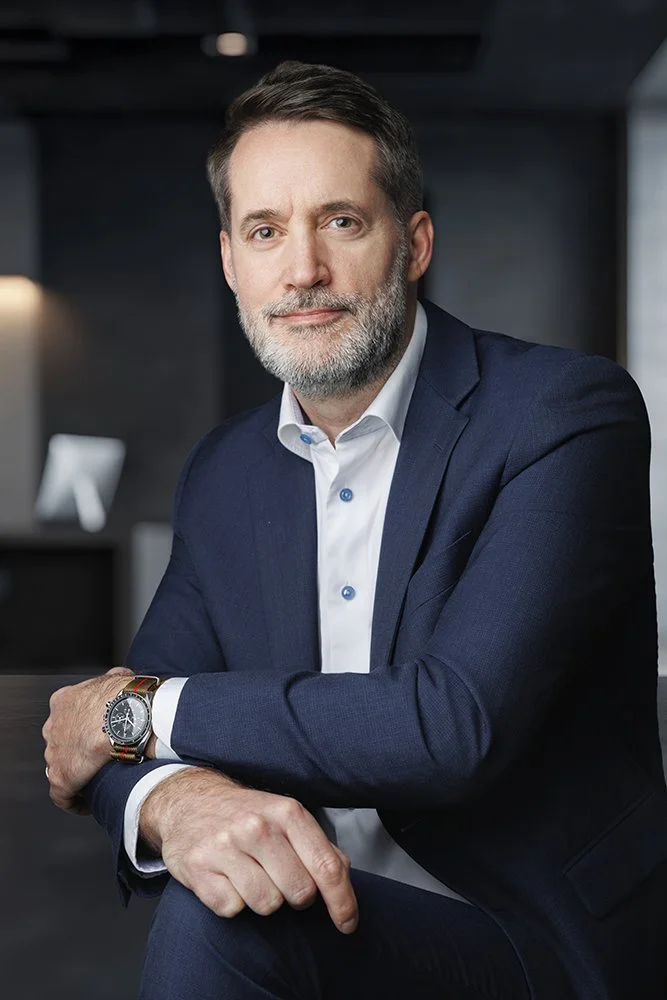 Portrait dirigeant réalisé à Nantes pour communication corporate et réseaux sociaux