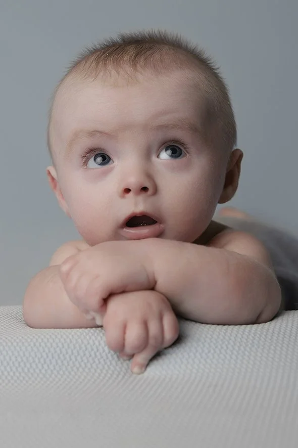  bébé photographié dans un studio photo à Nantes